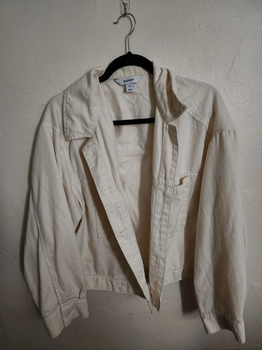 Old Navy Women's Cream Utility Jacket